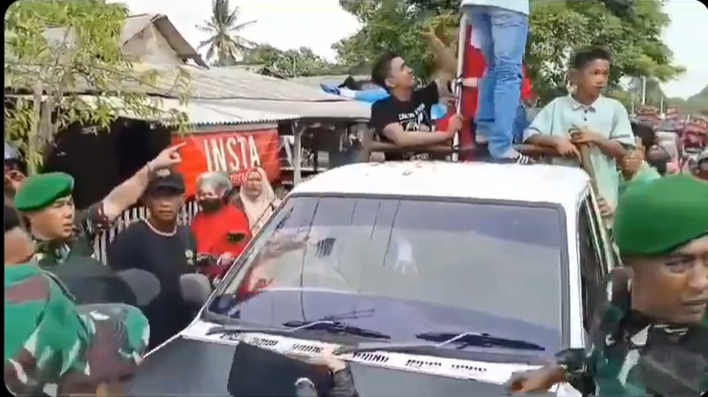 TNI Hentikan Konvoi Bendera GAM di Aceh, Diduga Rayakan Milad 4 Desember 2024